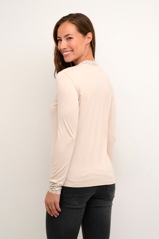 Cream Bluse in Beige