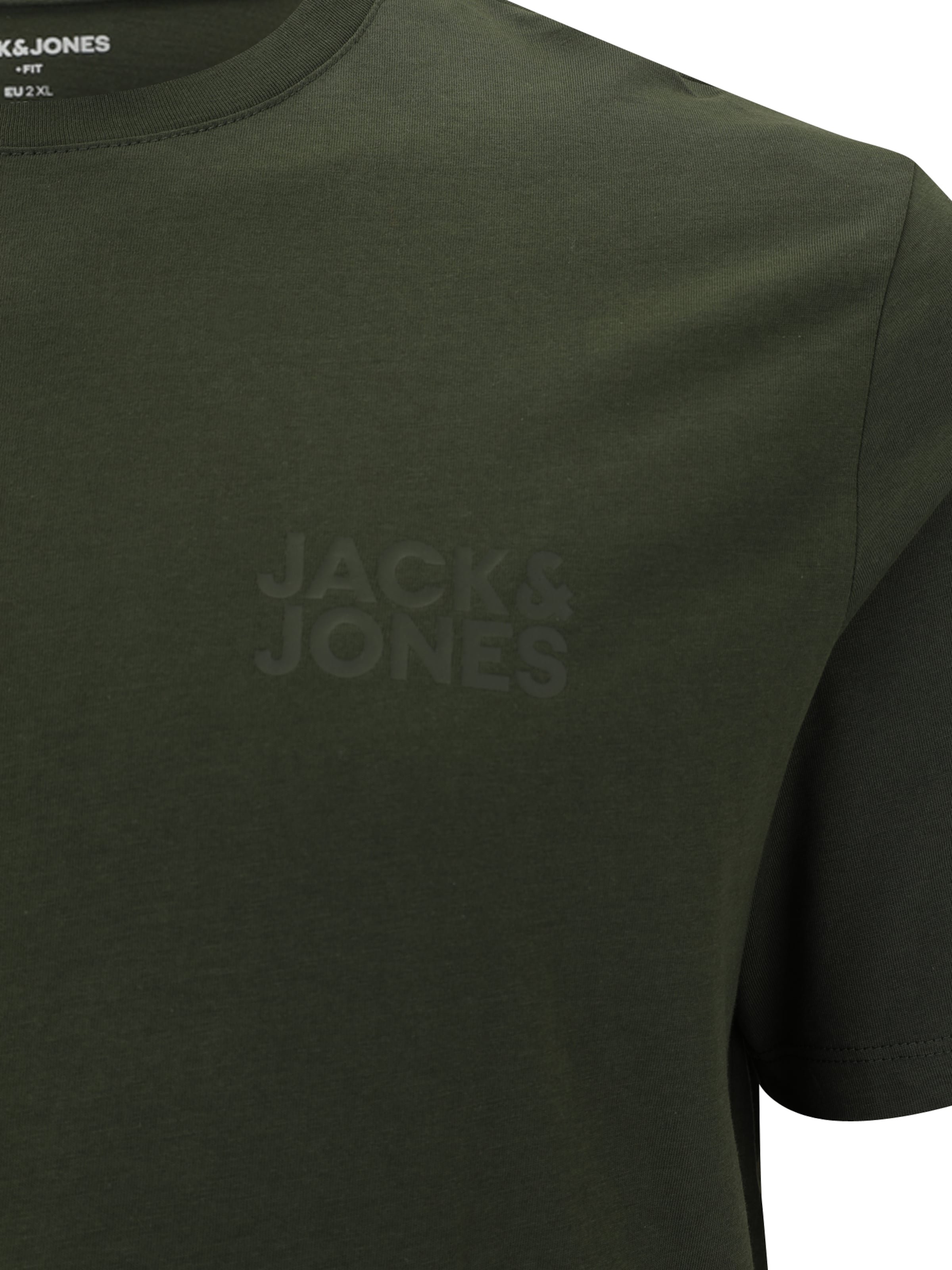 Jack & Jones Plus Shirt 'JJECorp' in Grün