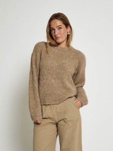 Pullover 'Kaia' di DESIRES in beige: frontale