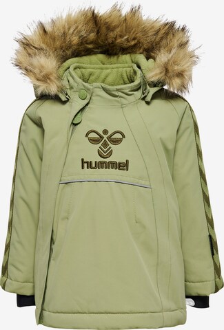 Hummel Performance Jacket 'JESSIE TEX' in Green: front