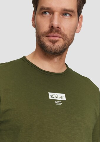 T-Shirt s.Oliver en vert