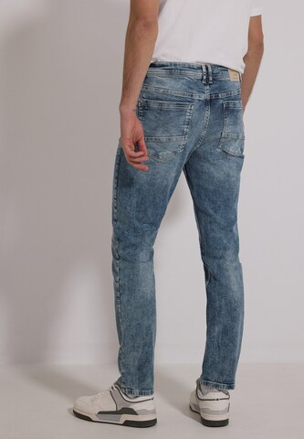 Street One MEN Slimfit Jeans 'Player' in Blau