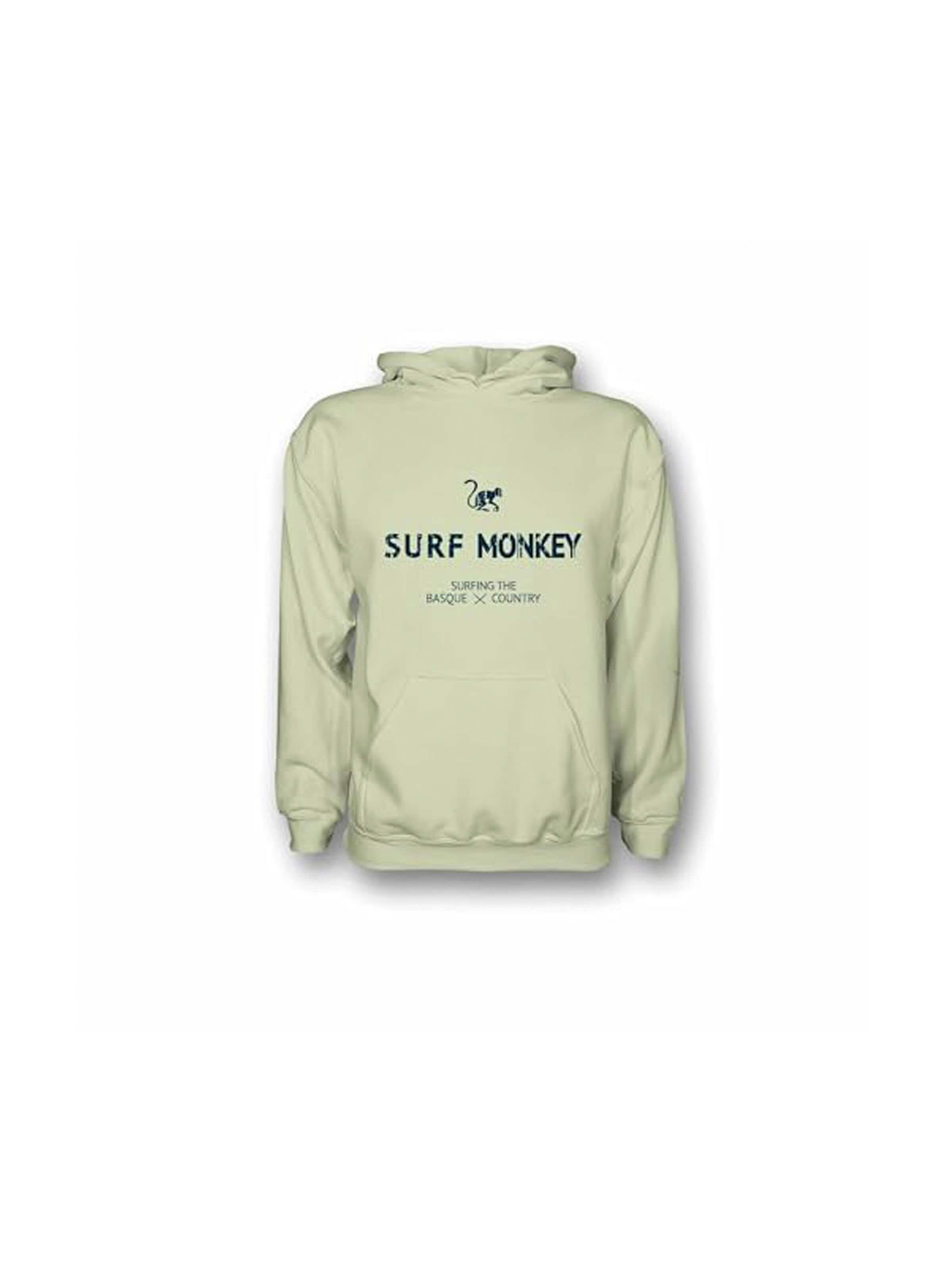Surf MonkeySweater majica - zelena boja: prednji dio