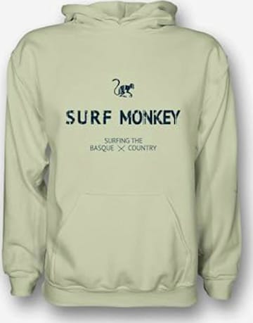 Surf MonkeySweater majica - zelena boja: prednji dio