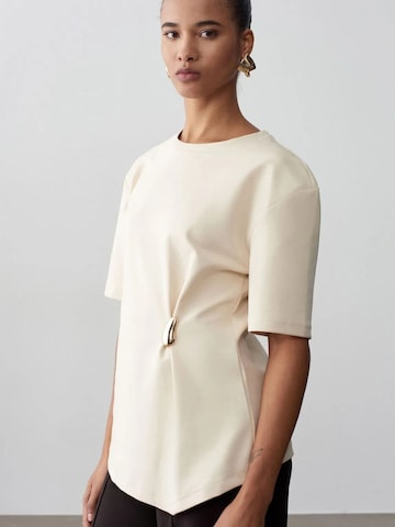 T-shirt 'T-Shirts' Dilvin en beige