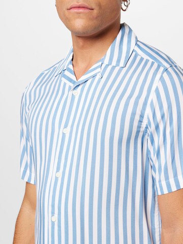 Only & Sons Comfort fit Overhemd 'Wayne' in Blauw