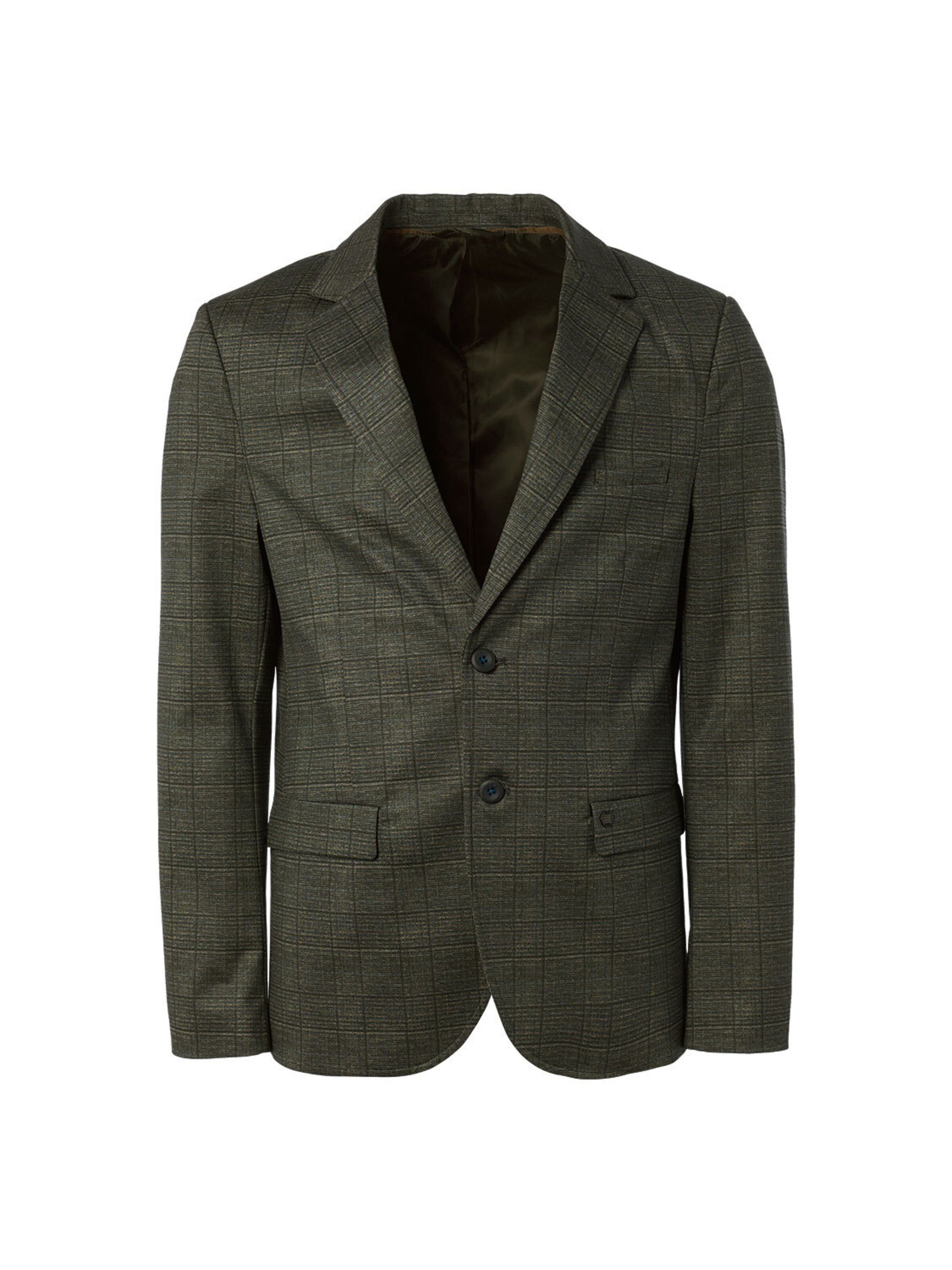 No Excess Regular fit Colbert in Bruin: voorkant