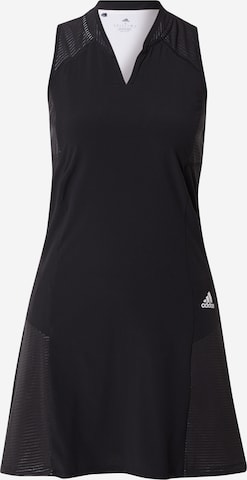 adidas Golf فستان رياضي بـ أسود: الأمام