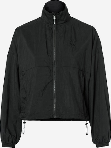 PUMA Športna jakna 'Infuse' | črna barva: sprednja stran