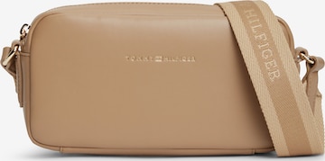 TOMMY HILFIGER Skuldertaske 'ESSENTIAL' i grøn: forside