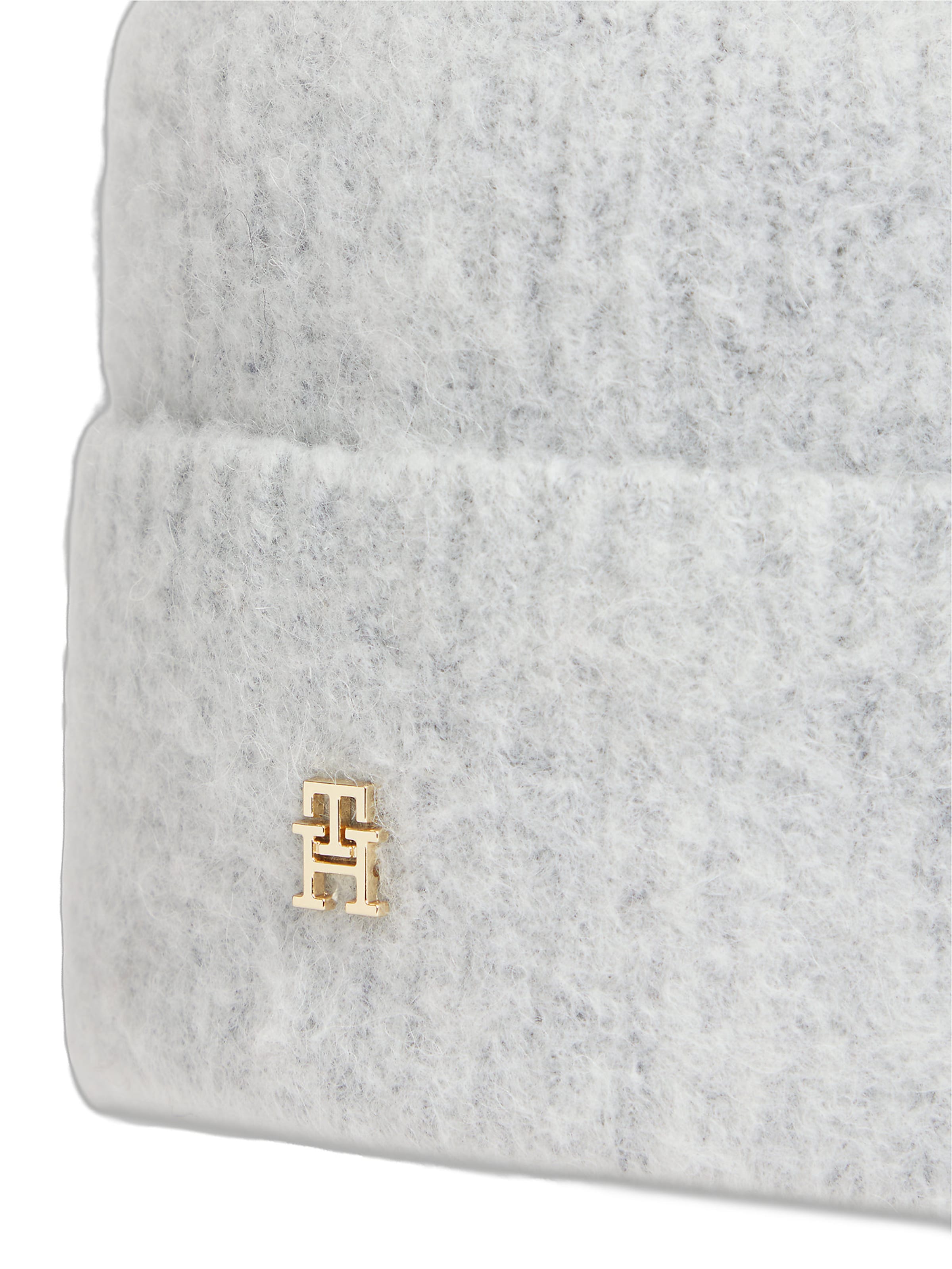 TOMMY HILFIGER Mütze 'Elevated Chic' in Grau