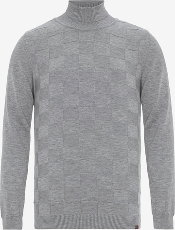 CIPO & BAXX Rollkragenpullover in Grau: predná strana