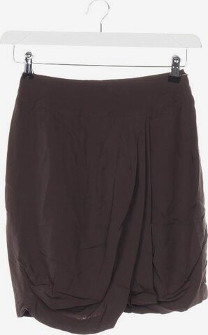GIORGIO ARMANI Skirt in XS in Brown: front