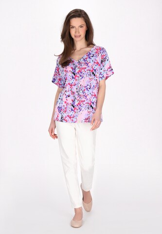 Usha Shirt 'Fashion Look' in Blauw