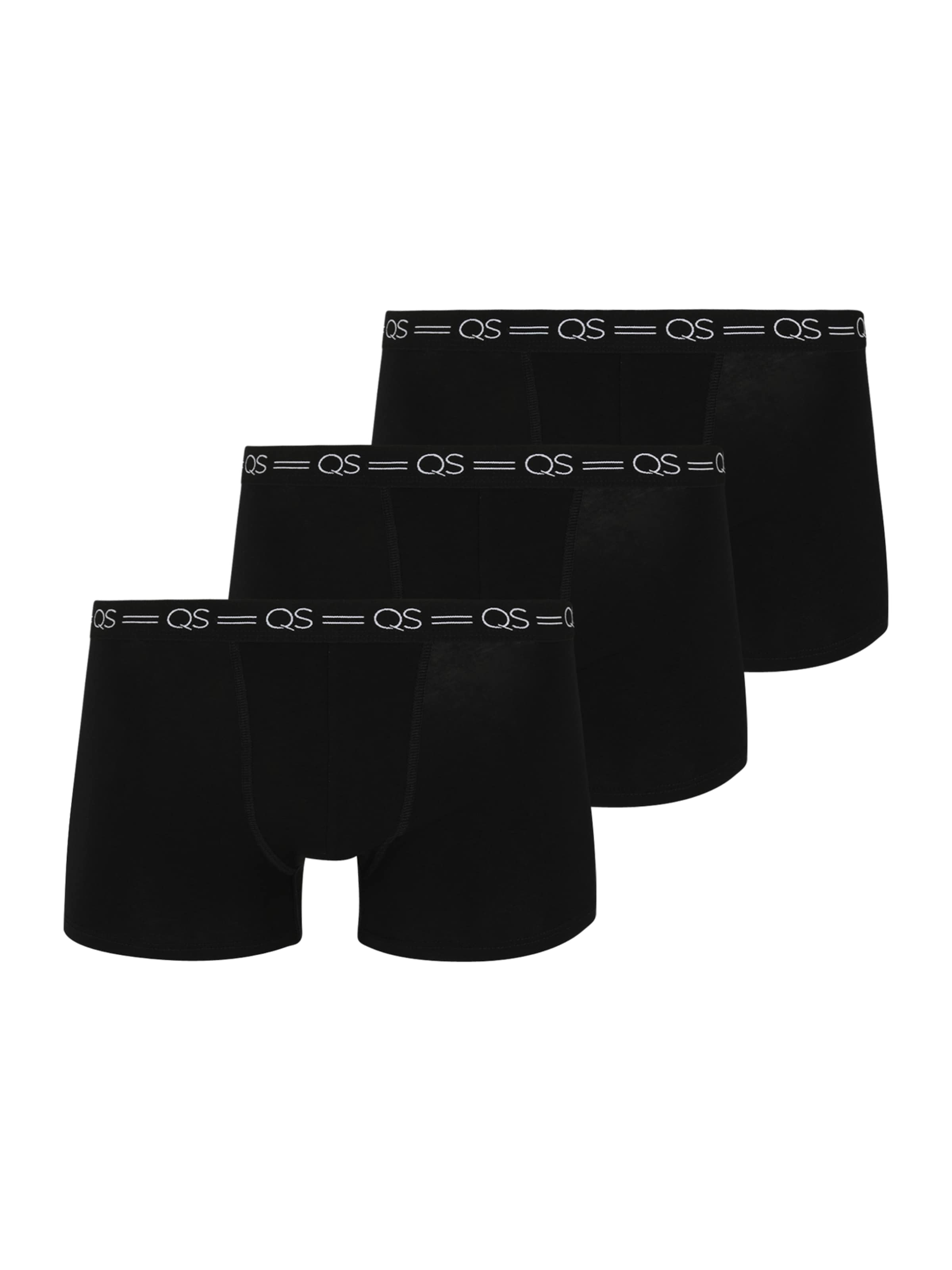 Boxer di QS in nero: frontale