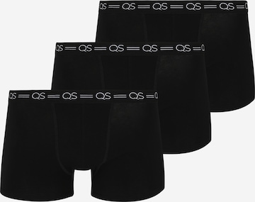 QS Boxer shorts in Black: front