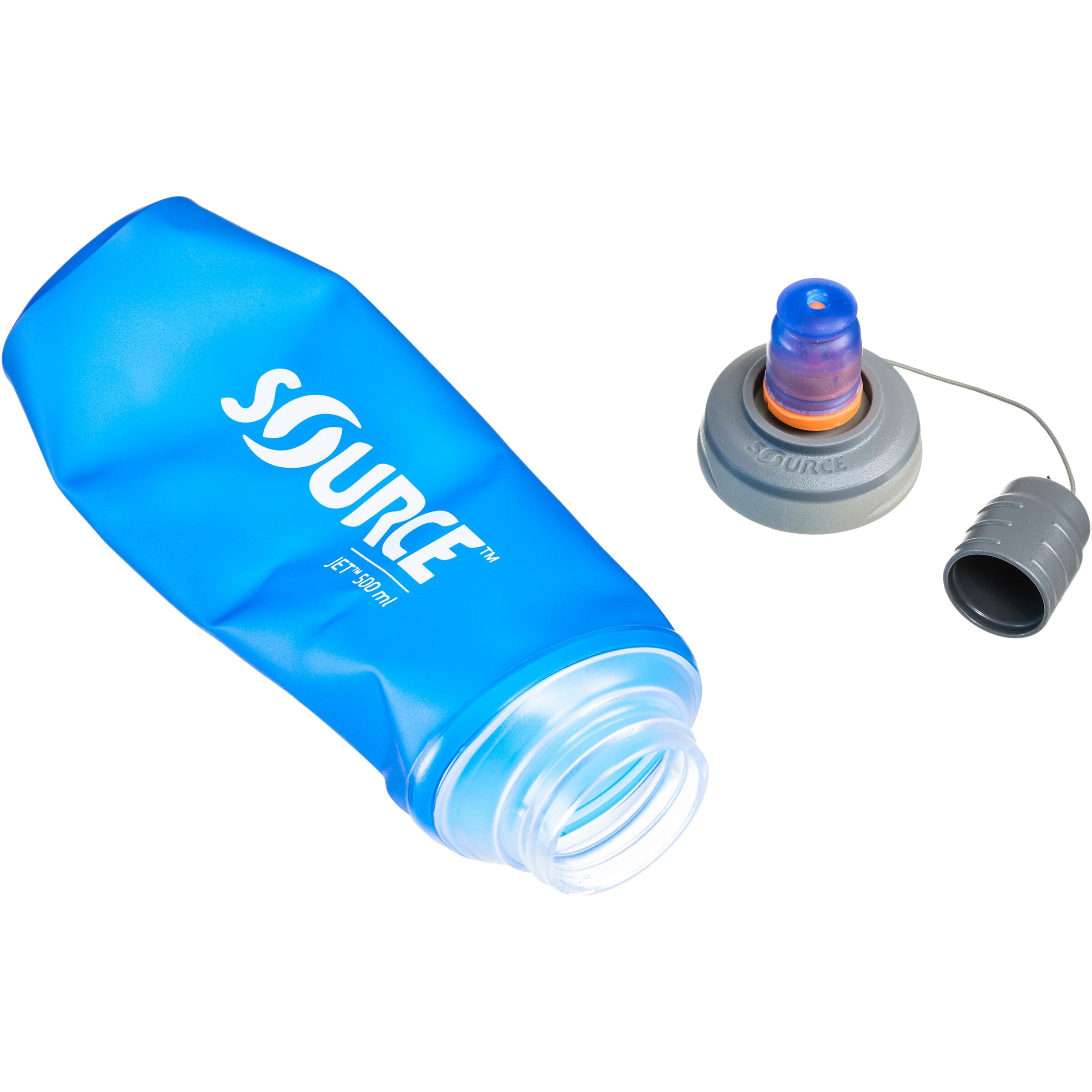 Source Trinkflasche in Blau