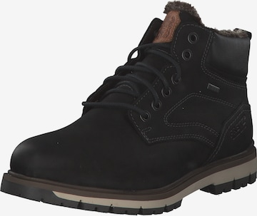 Fretzman Lace-Up Boots 'Fountain' in Black: front
