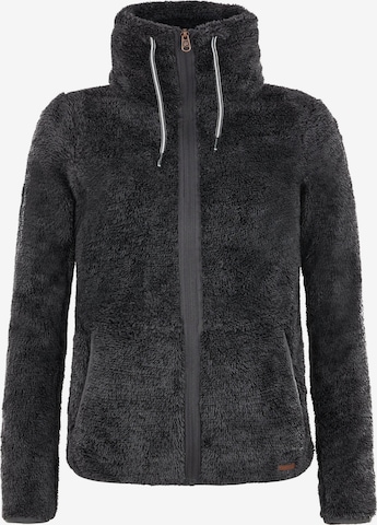 PROTEST Fleece jas 'RIRI' in Grijs: voorkant