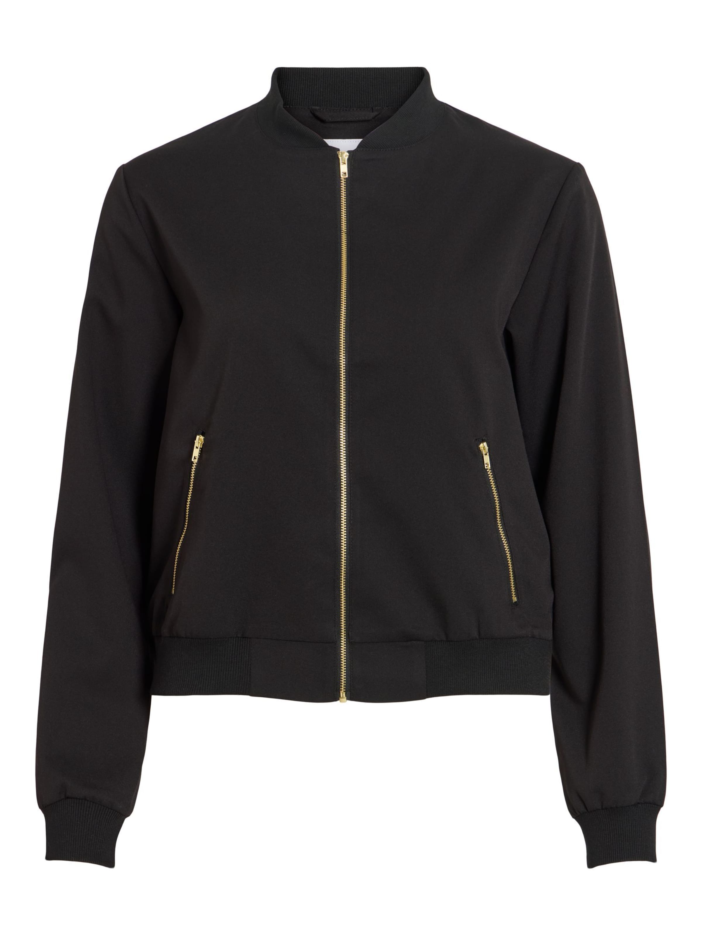VILA Chaqueta de entretiempo 'VIBubble' en S en negro, Vista del producto