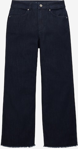 TOM TAILOR Široke hlačnice Kavbojke | modra barva: sprednja stran