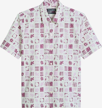 Marc O'Polo Button Up Shirt in White: front