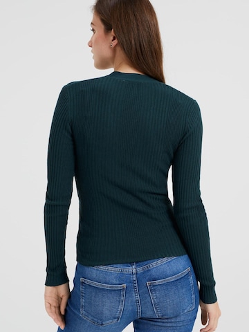 WE Fashion Sweater in Green