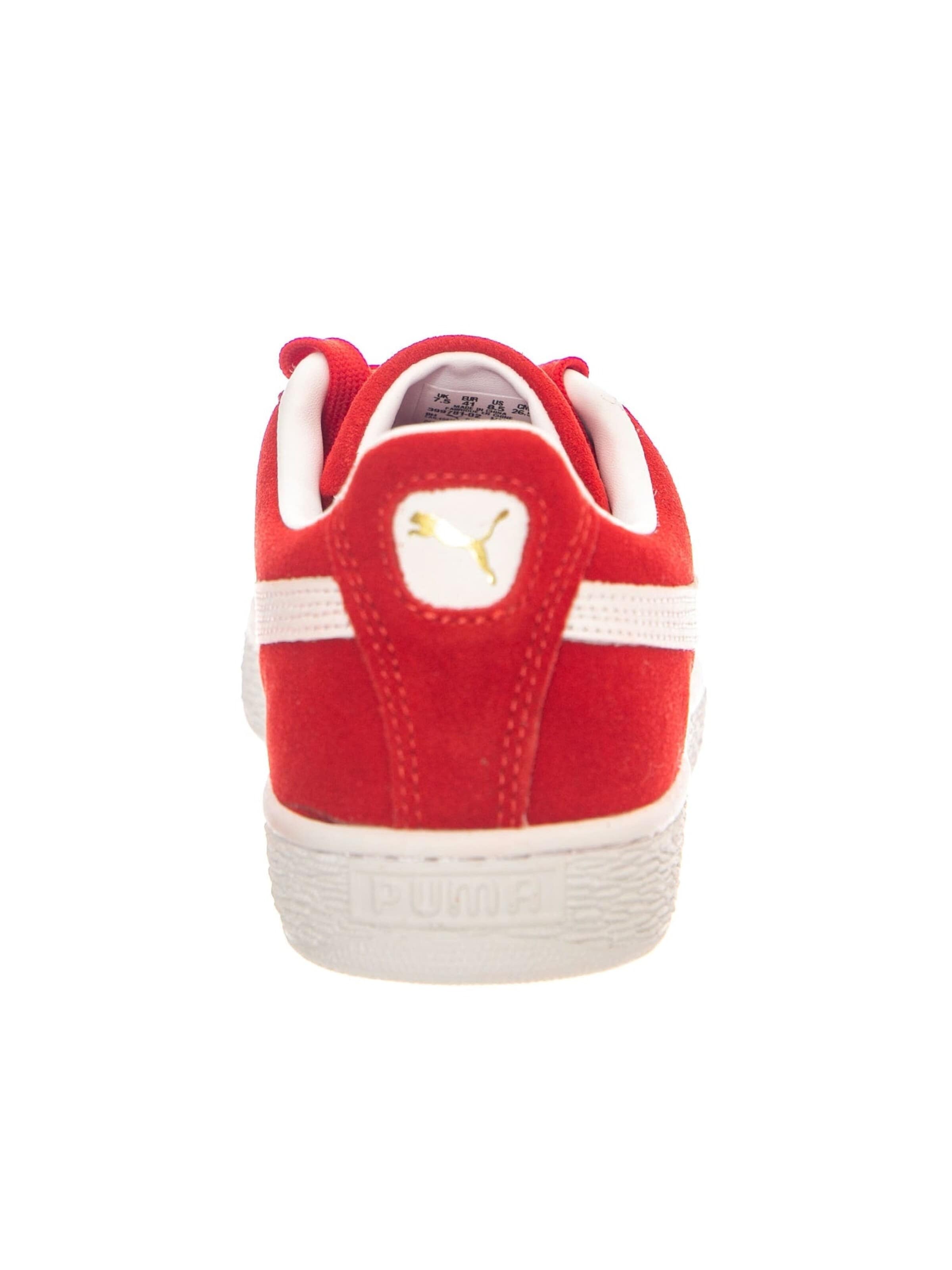 PUMA Sneakers laag 'SUEDE CLASSIC RED' in Rood