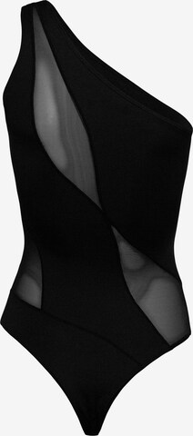 OW Collection Koszula body w kolorze czarny