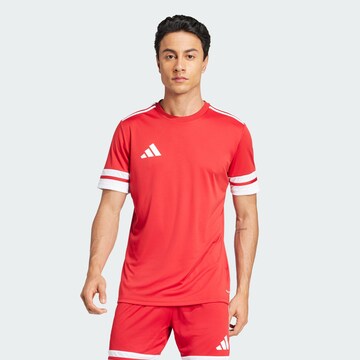 ADIDAS PERFORMANCE - Camiseta de fútbol 'Squadra 25' en rojo: frente