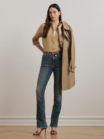 Lauren Ralph Lauren Blouse 'TISSUE' in Beige