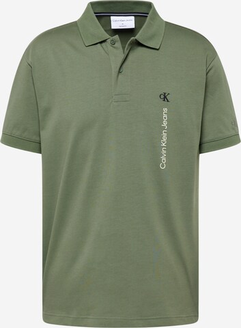 Calvin Klein Jeans Shirt in Green: front