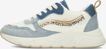 Baskets basses 'Kiki' POSH by Poelman en blanc : devant