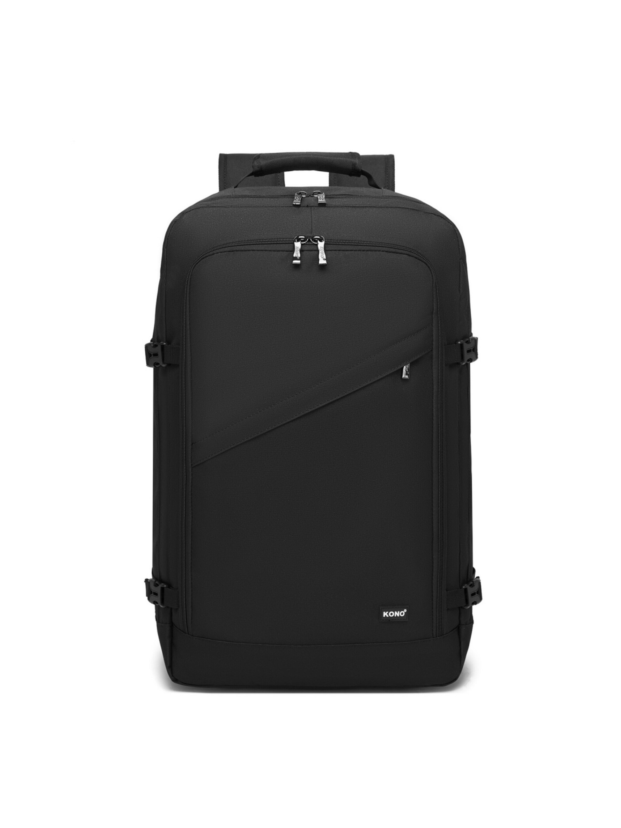 Kono Rucksack 'Backpack'‌‌‌‌ in Schwarz: Vorderseite