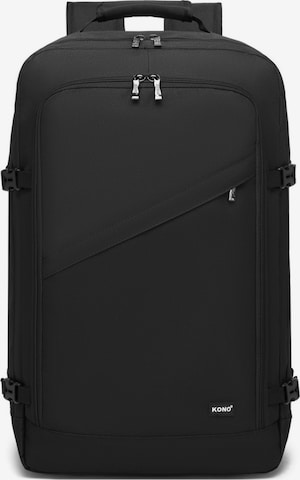Kono Rucksack 'Backpack' in Schwarz: Vorderseite