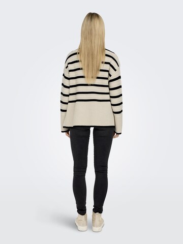 Pull-over 'Sia' ONLY en beige