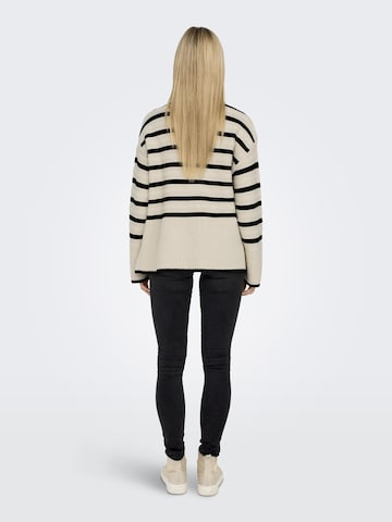 ONLY Sweater 'Sia' in Beige