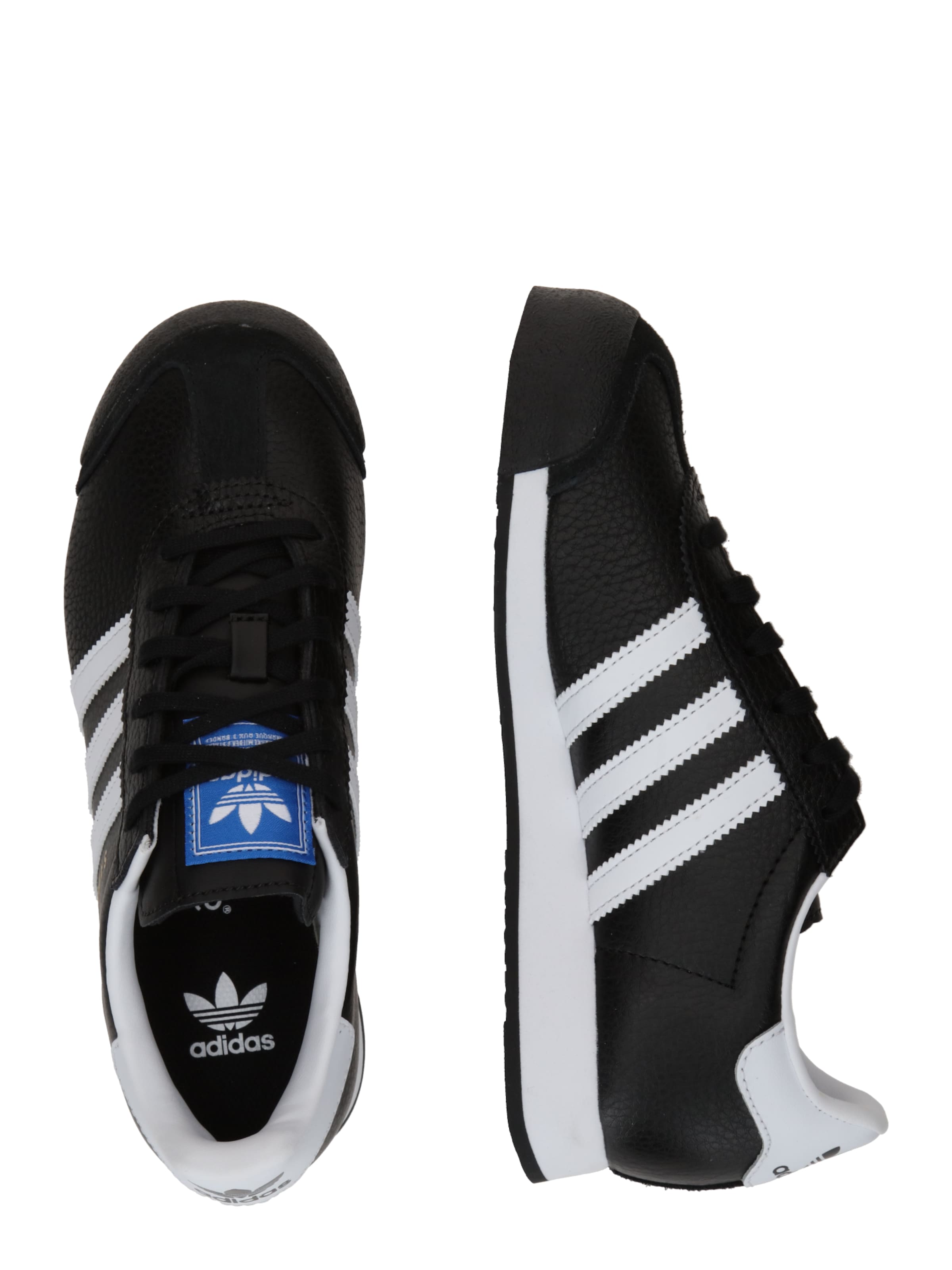 ADIDAS ORIGINALS Сникърси 'SAMOA' в черно