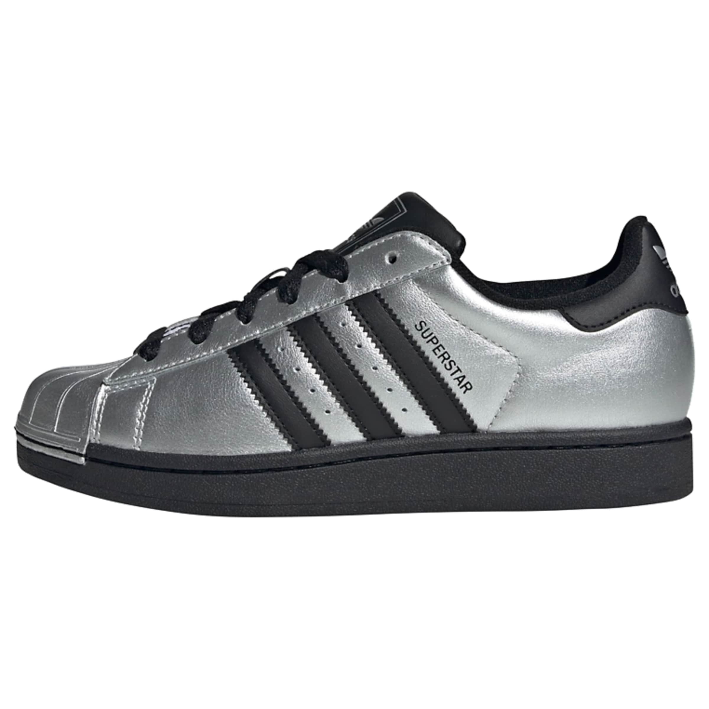 ADIDAS ORIGINALS - Zapatillas deportivas bajas 'Superstar II' en plata: frente