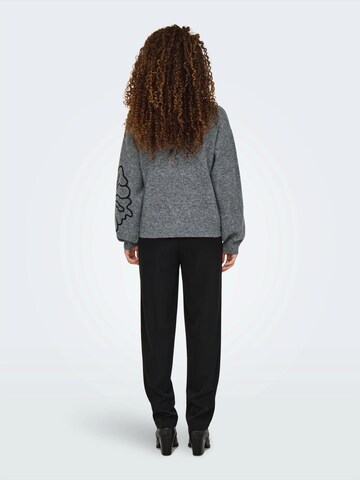 JDY Pullover 'JDYJELLA' in Grau
