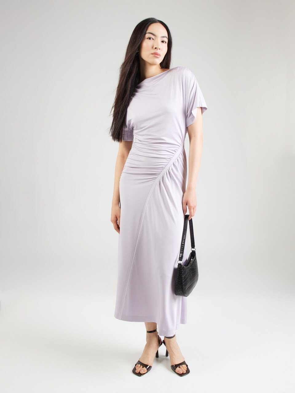 Rochie 'Ecaren' de la BOSS pe mov: față