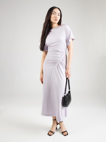 BOSS Obleka 'Ecaren 10261235 01' | vijolična barva: sprednja stran