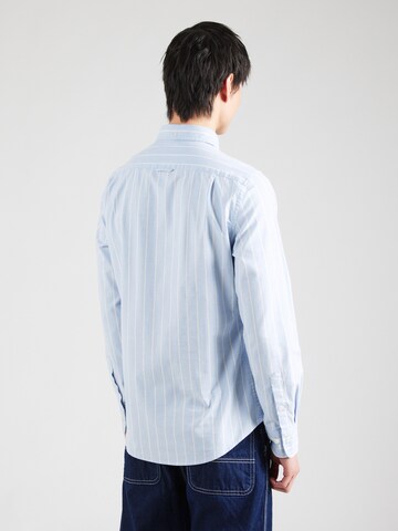GANT Slim fit Overhemd in Blauw