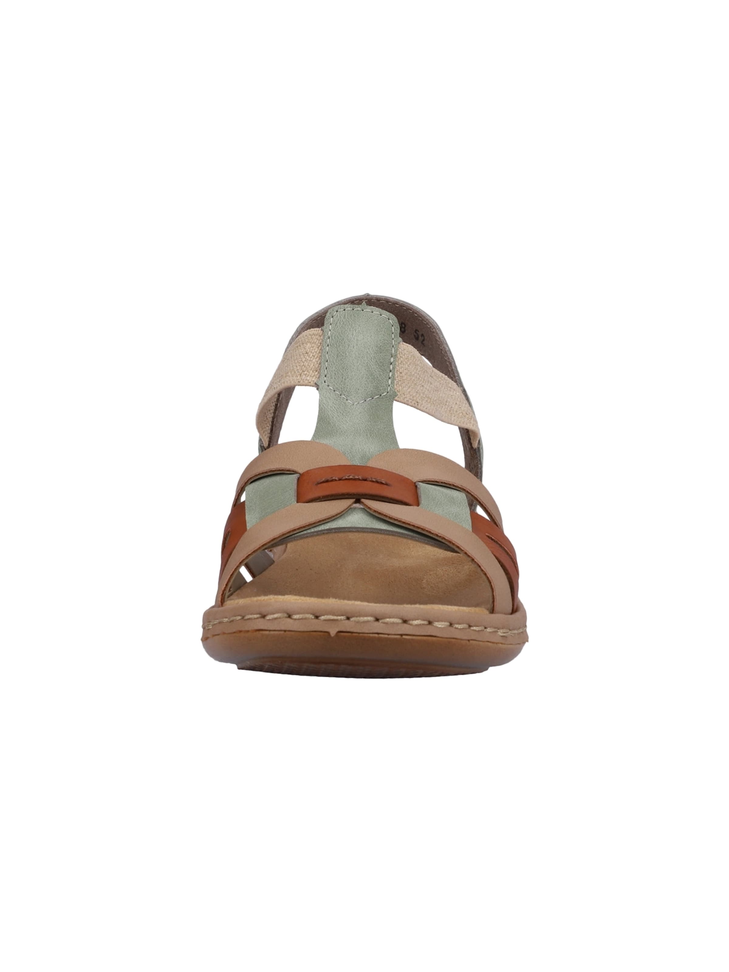 Rieker - Sandalias en verde