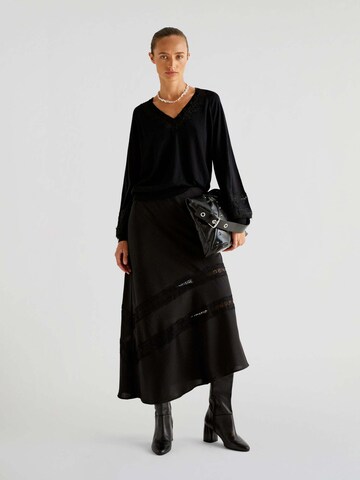 Scalpers Sweter w kolorze czarny