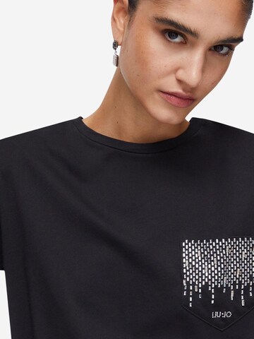 Top 'ECS MODA WA6372 JS923' di Liu Jo in nero