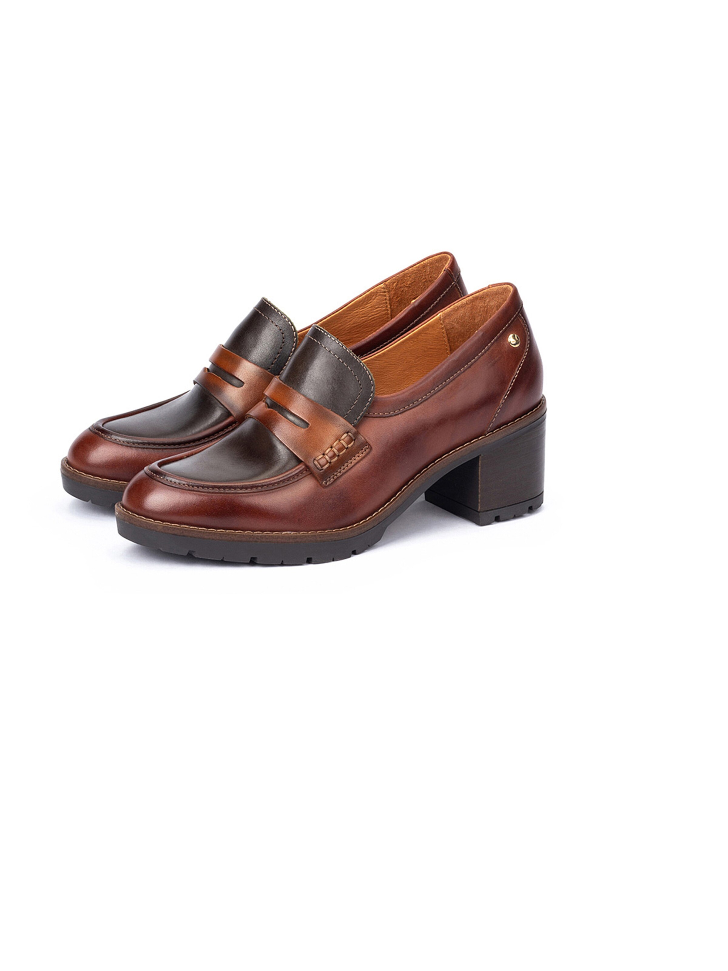 PIKOLINOS - Zapatos con plataforma 'Llanes' en marrón