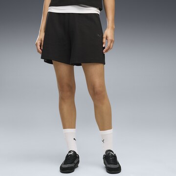 PUMA Regular Shorts 'Essentials Elevated' in Schwarz: Vorderseite