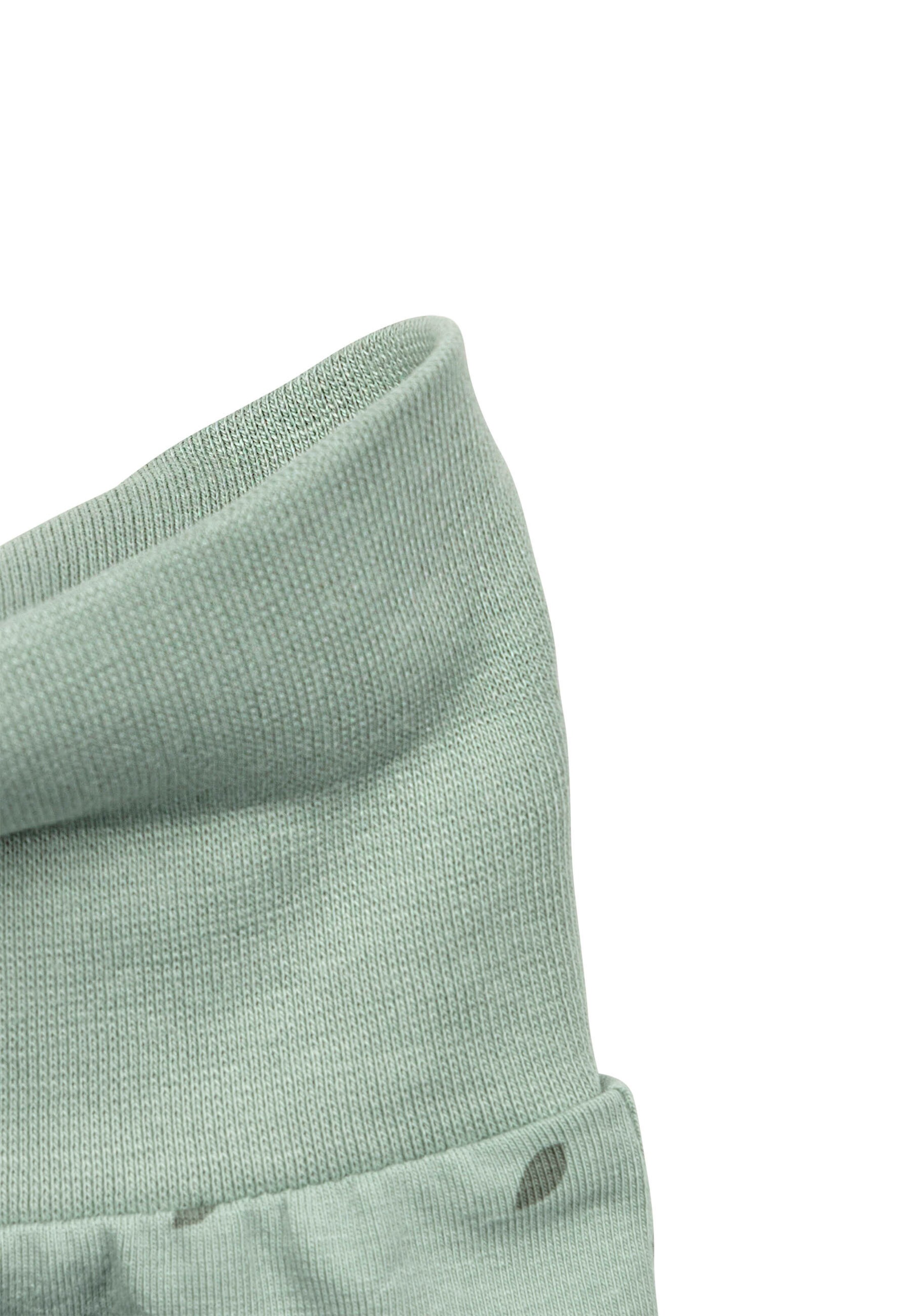 STERNTALER Tapered Pants 'Blätter' in Green