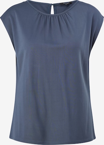 COMMA Shirt in Blauw: voorkant